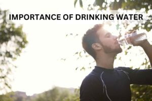 importance of drinking water